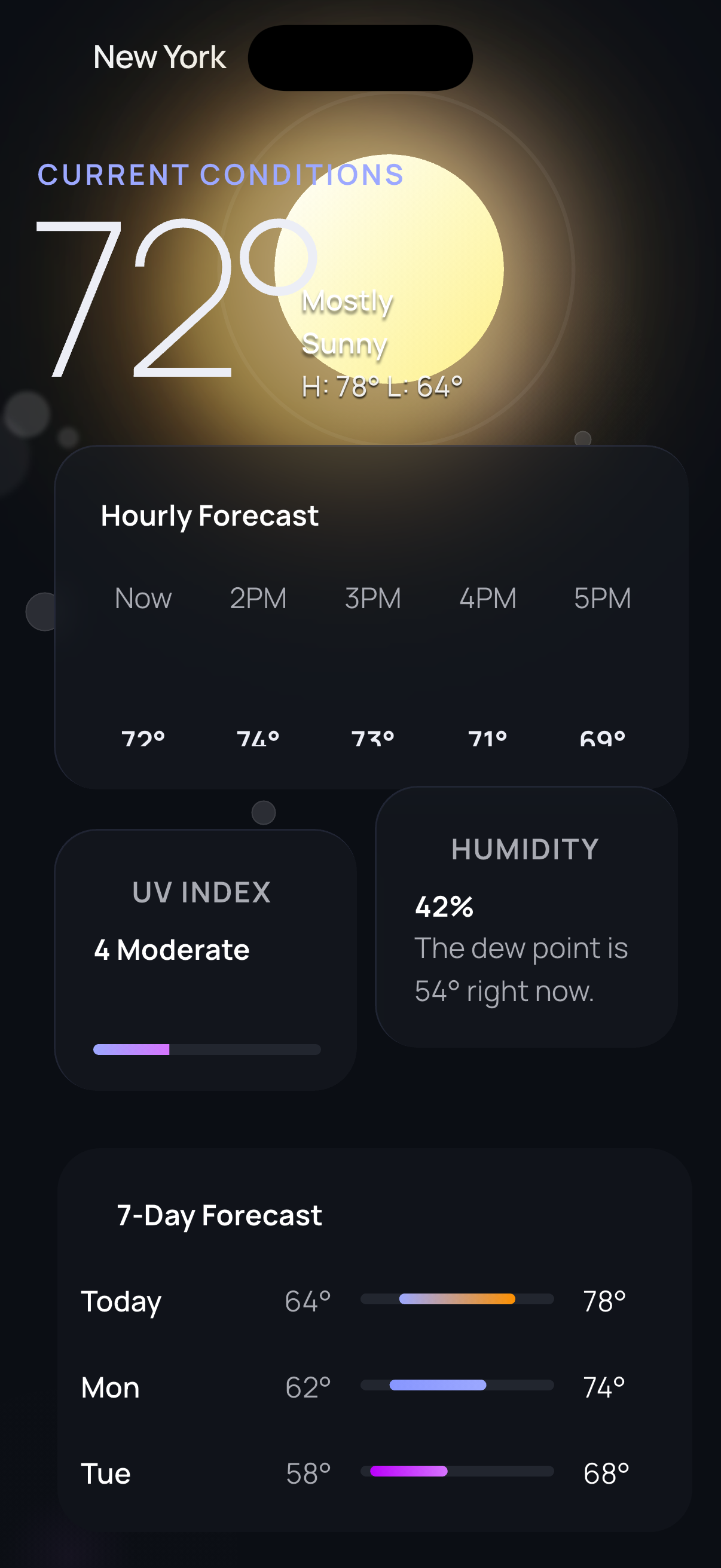 Top portion of the one-shot generated result showing layout drift and missing details.